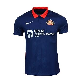 Sunderland Away Kit Soccer Jersey 2020/21